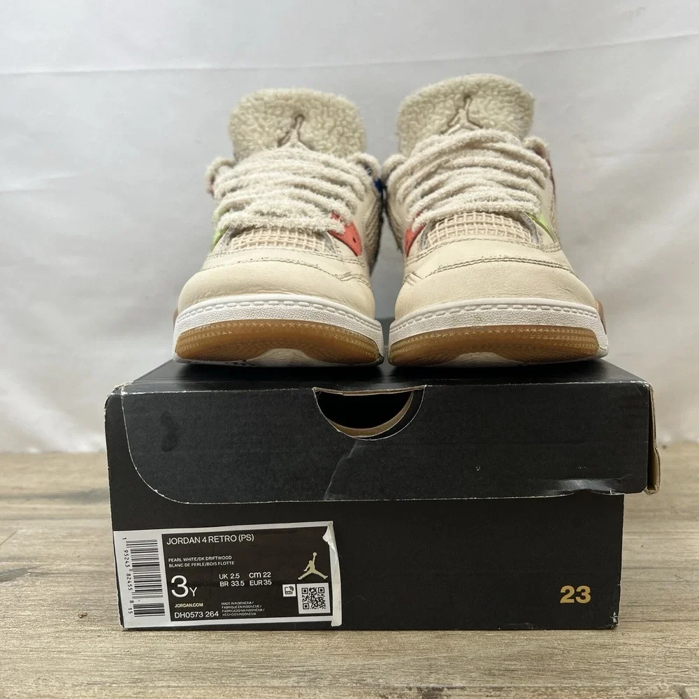 Nike Air Jordan 4 Retro Where the Wild Things Are GS DH0572-264 Size 3Y
